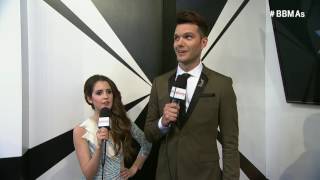 Laura Marano and A.J. Gibson Host Moment 3 - BBMAs 2016