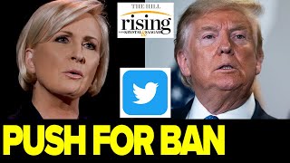 Krystal and Saagar: MSNBC&#39;s Mika goes FULL KAREN, tries to get Trump banned from Twitter