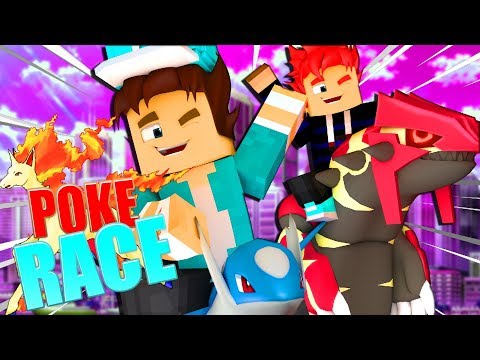 Minecraft: A CORRIDA POKEMON !!! FINALMENTE !!! - PokeCity 2 #25 (Pokemon Sun And Moon) ‹ Goten ›