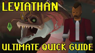 OSRS Leviathan Guide JUST THE ESSENTIALS (with full fight)