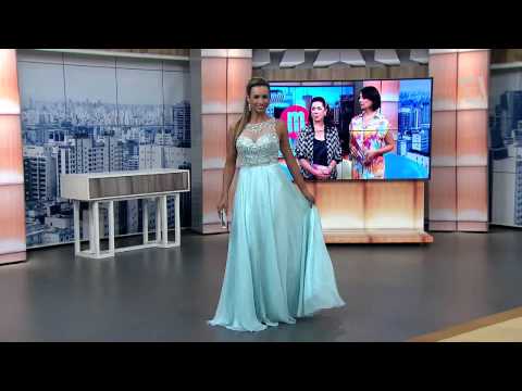 Desfile Janette Moda Feminina no programa Mulheres dia 06/02/2015