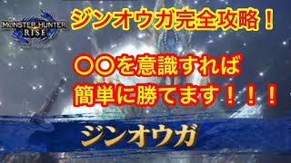 【初心者講座】ジンオウガは○○を意識すれば簡単に勝てます！ジンオウガ立ち回り徹底解説します。【モンスターハンターライズ】【双剣】