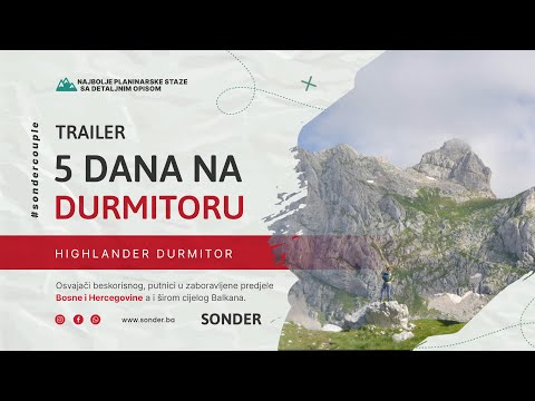 HIGHLANDER Durmitor Trailer - Prešli više od 95 km, vidjeli preko 10 jezera