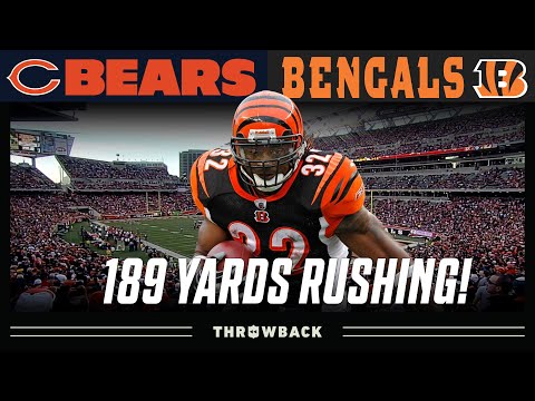 Cedric Benson Revenge Game! (Bears vs. Bengals 2009, Week 7)