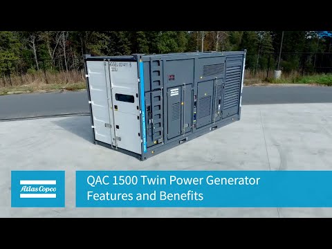 QAC 1500 Twin Power Generator – Features and Benefits | Atlas Copco Power Technique NA