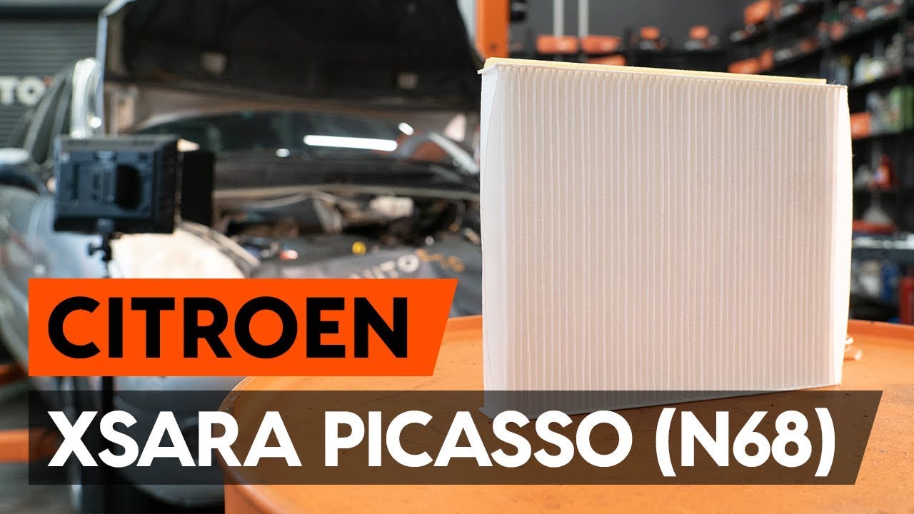 Cómo cambiar: filtro de polen - Citroen Xsara Picasso | Guía de sustitución