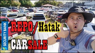 Repossessed hatak car sale Security Bank Las Pinas stockyard