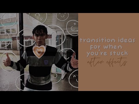 transition ideas for when you're stuck