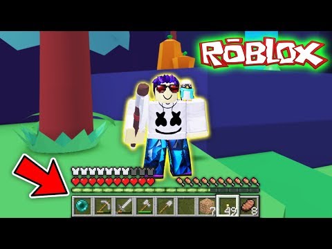 ROBLOX'TA MİNECRAFT GERÇEK HAYAT OYNADIK! - Roblox