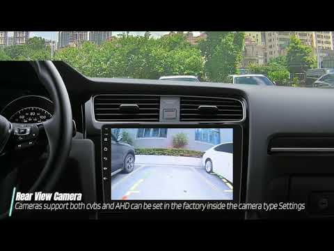 VW Golf 5 (2003-2009) 10.1" Οθόνη Android Car Radio Navigation | 4GB+64GB | 8-Core | Ασύρματο CarPlay & Aσύρματο Android Auto | GPS | WiFi | DSP | HiFi | FM/RDS-thumb-1