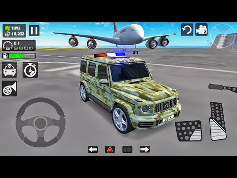 Offroad 4x4 Army Jeep G63 Driving 2020 - City Car Driving - Android Gameplay
