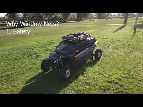 Ultimate Protection Upgrade: Star Knight Window Nets Installation for Can-Am X3 Max