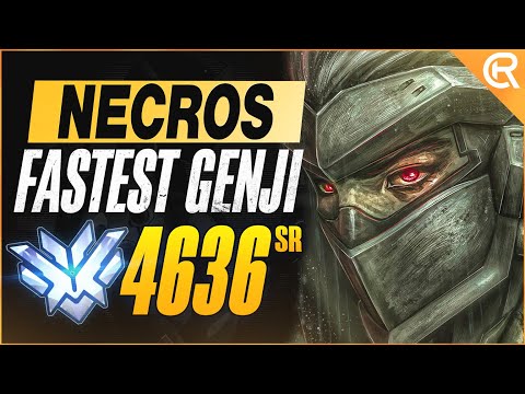 BEST OF NECROS - FASTEST GENJI ALIVE | Overwatch Necros Genji Montage