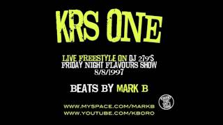 KRS One - Freestyle Part 2 [ All beats by MARK B ]