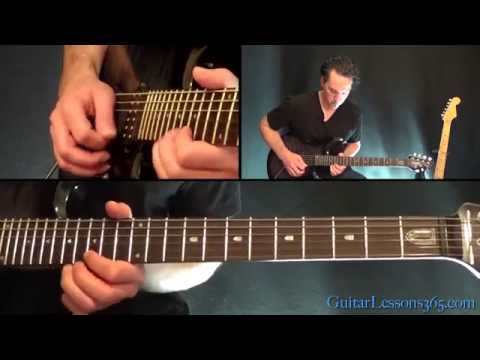 Civil War Guitar Lesson Pt.3 - Guns N' Roses - Main & Outro Solos