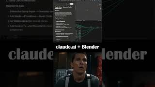 Blender Geometry Nodes Claude AI