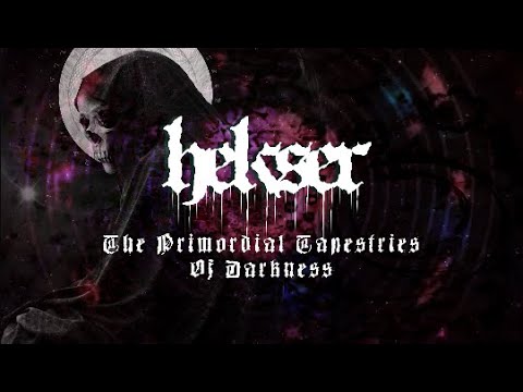HEKSER - The Primordial Tapestries Of Darkness (Lyrics Visualizer) (Avant-garde Black Metal)