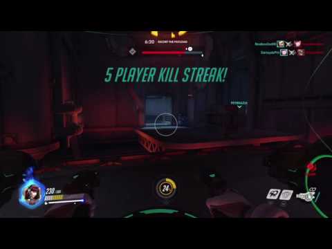 Overwatch 1st Expansion Gameplay pt6 - Going Ham w/D.Va