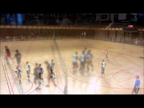 Oefenwedstrijd: Landstede Volleybal - Prins VCV 4-1 (27-08-2014)