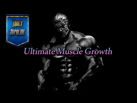 Ultimate Muscle Growth Audio (Sub + Energy Charged)