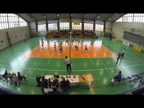 tv.nsk.pl 2015-10-24 NOSiR Nowy Dwór Mazowiecki - AZS AWF UKSW Warszawa 1:3 2. set b