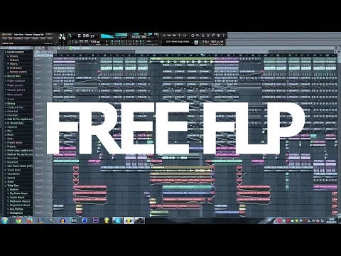 FL Studio Big Room Tutorial #1 - FREE FLP