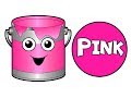 The Paint Is Pink HD Babies Learn Colors Teach Toddlers Colours Kids Learning Nursery Song