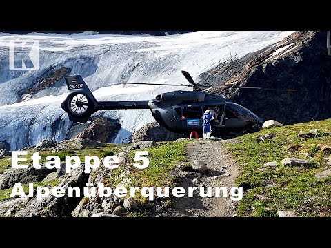 Alpenüberquerung – Braunschweiger Hütte bis Martin-Busch-Hütte (Etappe 5/6)