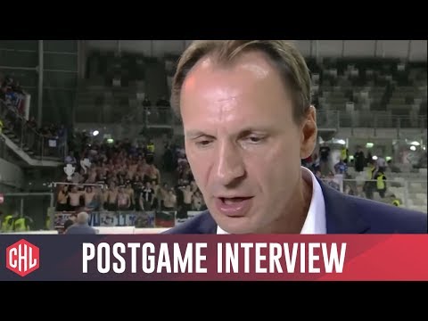 Postgame interviews: Vienna Capitals vs Adler Mannheim