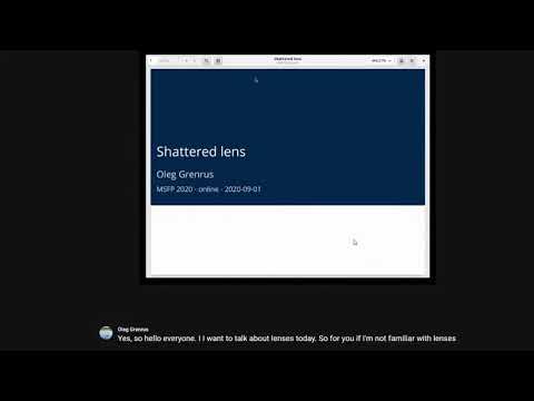 MSFP 2020 - Oleg Grenrus - Shattered Lens