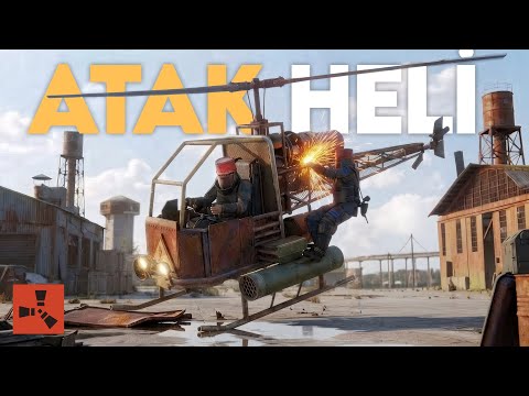 ATAK HELİ SAYESİNDE SUNUCUDA HERKESİ BAŞIMIZA DÜŞMAN EDİP KUDURTMAK.!! (EFSANE TAKTİK) - Rust Türkçe