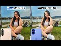 Samsung Galaxy M16 5G Vs IPhone 16 Camera Test Comparison