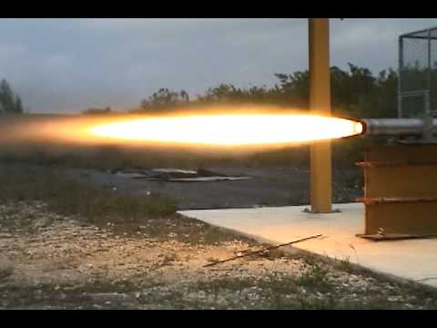 Environmental Aeroscience - 6 inch Nitrous Hybrid Composite Nozzle Rocket