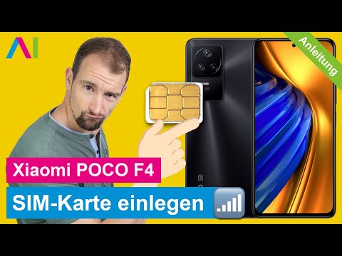Xiaomi POCO F4 - SIM-Karte einlegen • 🂠 • 📲 • 📡 • Anleitung | Tutorial