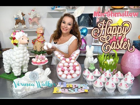 Easter Marhsmallow Cake and ideas for Easter