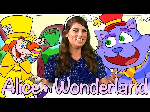 Alice in Wonderland - FULL Story! | Story Time with Ms. Booksy at Cool School