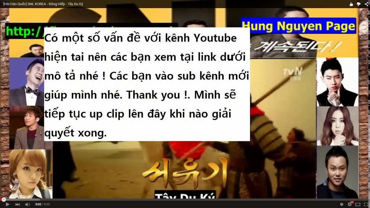 [HÀI HÀN QUỐc] SNL KOREA - Tây Du Ký