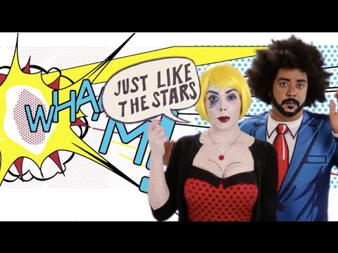 Ultra Violent Rays - Wish (Pop Art Music Video)