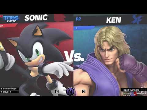 Reality Royale IV Smash Ultimate - 6WX (Sonic) vs. Sandstorm (Ken) - Winners Semis