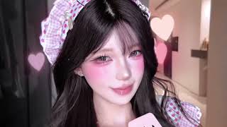Download lagu Could you give me your wechat Korean little cooks are just so cute #Beauty products#Makeup mp3