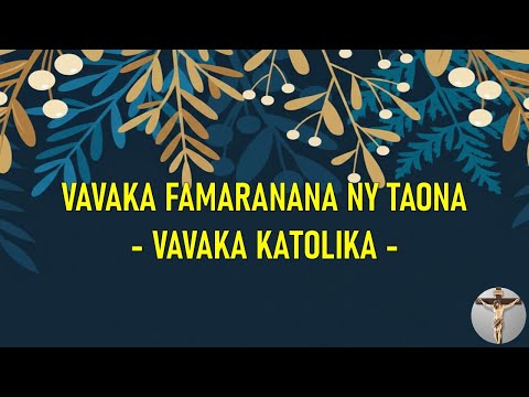 Vavaka famaranana ny taona (fisaorana)