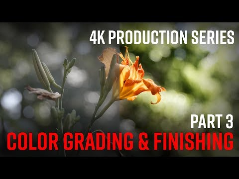 4K Production Series Part 3: Color Grading & Finishing