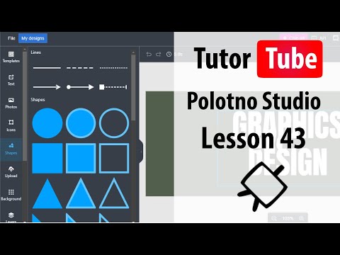 Polotno Studio Lesson 1 Interface Tour