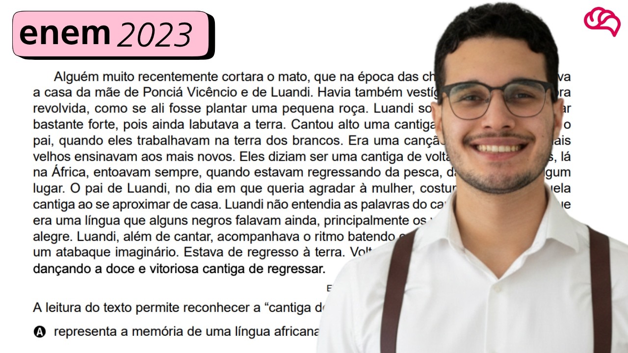 Resolução em Vídeo — Questão 22 ENEM 2023