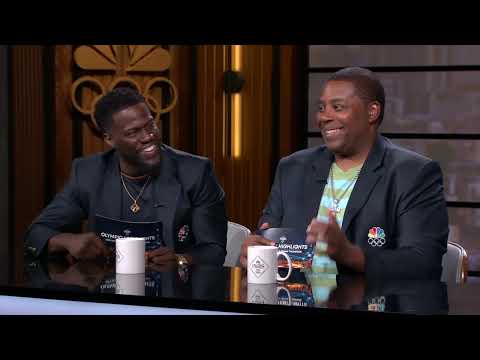 Matt Friend CRACKS UP Kevin Hart and Kenan Thompson on Olympics show with SPOT ON impressions