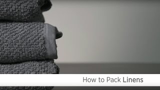Poster image for How to Pack Linens