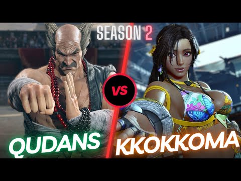 Tekken 8 | Qudans (Heihachi) VS Kkokkoma (Miary Zo) Player Match
