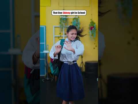 That one skinny girl in school 🙄|#youtubeshorts #shorts #funny #trending #fdccompany