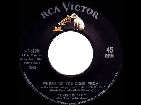 1962 Elvis Presley - Where Do You Come From (mono 45)