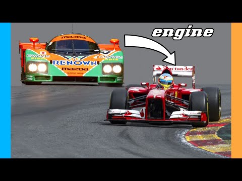 F1 + 787B 4-rotor engine (what if ...) - BM Extra